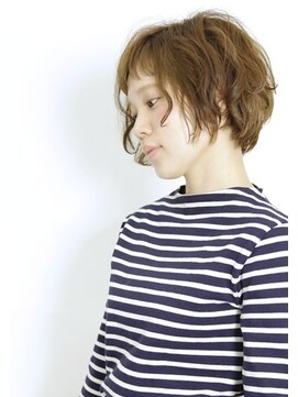 クールドセリエ 新宿南口店(Coeur de cellier) 大人可愛いゆるふわショートバングボブ