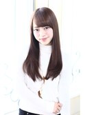極艶ピコストレート×モテ前髪