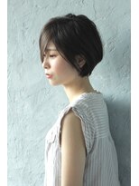 ソルト(Salt)&nbsp;<SALT☆OKABE>前下がりショートボブ×モカブラウン1