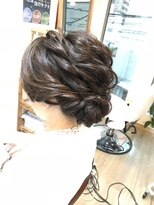 ロカット サロン(Roquat Salon)&nbsp;ふわもこ結婚式アップアレンジ【ヘアアレンジ　立川/国分寺/袴】