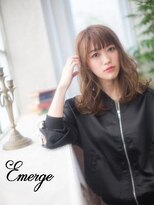 エマージュ 藤沢(Emerge)&nbsp;伸ばしかけ波パーマ[イルミナカラー/デジタルパーマ]
