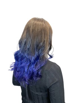 アヤナ バイ アヤラ(ayana by ayala) ブルーバイオレット×グラデーション[アヤナ 浦安店 千葉県]