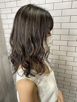 ルーナヘアー(LUNA hair) 『京都ルーナ』コントラストハイライト×暗めベージュカラー