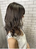 『京都ルーナ』コントラストハイライト×暗めベージュカラー