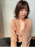 レイヤーボブ　ヌケ感ヘア　ボブルフ