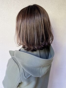 ネオリーブ クタ 町田店(Neolive kuta) 【Neolivekuta】ミディアム×マロンベージュ【町田/町田駅】