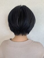 イブヘアー(eve. Hair)&nbsp;ショート×ディープブルー