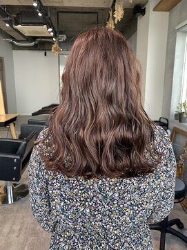 キチ(kichi.) [kichi.] セミロング×カシスブラウン