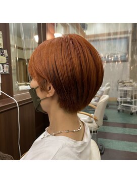 シャンプー ボーイ 宮崎柳丸店(SHAMPOO BOY) ハイトーンオレンジ