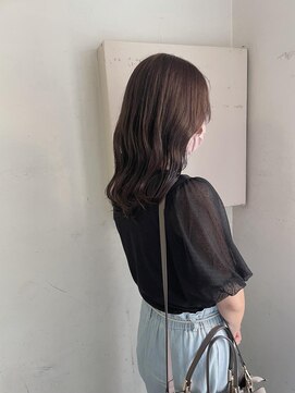 キャンバス バイ ネオリーブ 横浜西口(Canvas by neo.) マロングレージュ/セミロング/sn