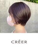 クレール 住吉店(CREER) 低めの丸みショートで柔らかい雰囲気に☆