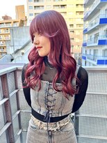 チュダック(ChuDuck)&nbsp;韓国風《カシスピンク》ブリーチ/ケアブリーチ/ダブルカラー