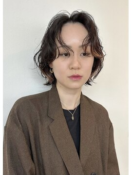 オアシス(oasis) 【oasisオグラ】外ハネボブオシャレ前髪小顔カット