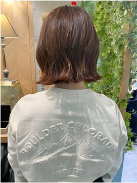 プアメリア 名古屋(Puamelia) ミディアム 前髪カット オージュア 前髪カット学割U24 251