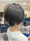 前下がりショート/前髪/絶壁解消/小顔効果/30代/40代【橋本】