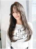 髪質改善◎艶ロング×レイヤーカット/オリーブベージュ[原宿]