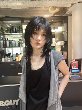 トニーアンドガイ 青山店(TONI & GUY) ウルフカット ミディアムレイヤー フェイスレイヤー ウルフ