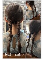 リリー シンジュク(Lilly)&nbsp;【Lilly新宿】#タイトツインヘアセット#デザインヘアセット