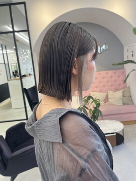 サンド 大阪梅田(sand) レイヤーカット/ウェットヘア/縮毛矯正/ニュアンスパーマ