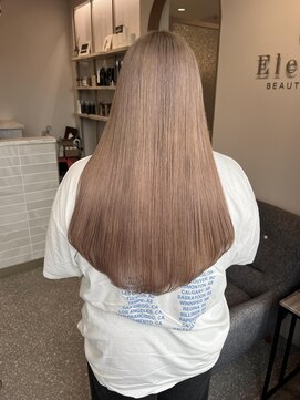 エレノア 梅田店(Eleanor) ブリーチ有り*ライトベージュ*