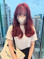 ギグスダブル 栄久屋大通店(gigs double)&nbsp;ブリーチカラー/カシスピンク