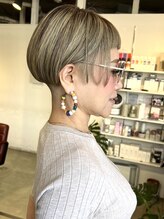 アズヘアー(A's HAIR) mini bob hilight