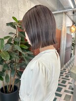 ノエ(noe) 切りっぱなしボブ×透明感カラーC64