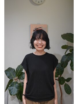 メグリ(meguri) ふんわりボブパーマスタイル