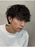 縦落ちツイストスパイラルシャドウパーマ渋谷センターパート渋谷