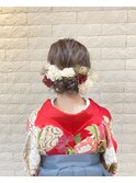 卒業式ヘア