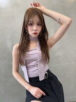 アンジェリカラボ 梅田店(ANGELICA LABO)&nbsp;大人可愛い10代20代30代ウルフグラデーションレイヤー【川又】