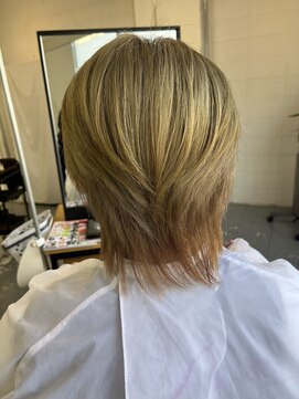 エフフォーユアヘアー(F for your hair) メンズウルフカット