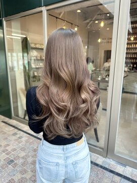 クム(kumu) 【kumu】韓国風レイヤー/髪質改善カラー/グレージュ/栄/名古屋