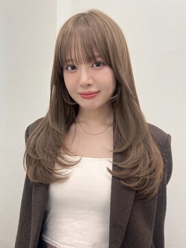 ガーデン 渋谷(GARDEN) ミディアムレイヤー/レイヤーカット/顔まわりカット/ワンカール