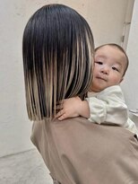 ロミー 本厚木(ROMMY.)&nbsp;エンドカラー◎細めハイライトグラデーションボブ20代～50代