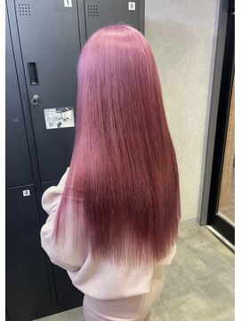 シエンゴールド(CIEN gold) ピンクカラー/暖色カラー/ブリーチ#浜松駅#カラー#ブリーチ