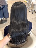 縮毛矯正/透明感カラー/レイヤーカット/巻ける縮毛矯正/透明感