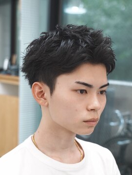 マール 矢場町(MARL) メンズ刈り上げスパイキーショートビジネスショート