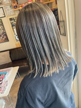 ヘア メイク ココ(hair make coco) 透け感パナイ★カーキグレージュ