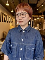 カオス(CHAOS)&nbsp;ショート×オレンジブラウン