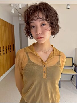 フィルムス 渋谷(FILMS) ハッシュカット/大人ショートヘア/ボブ/20代30代/渋谷
