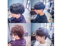 【#曲がる縮毛矯正】柔らかく自然な毛流れのメンズ縮毛矯正