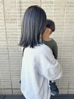 クイントネオリーブ 自由が丘正面口店(quint:neolive)&nbsp;自由が丘/ミニウルフ/フェザーパーマ/ボブ/ホワイトグレージュ