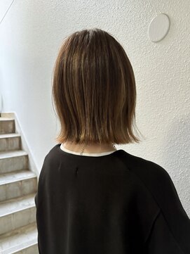 プラグ ヘアーデザイン 大名店(PLUG hair design) ボブ