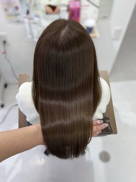 ハピネス 梅田茶屋町店(HAPPINESS) 韓国風/レイヤーカット/顔周り/顔まわり/髪質改善/ベージュ