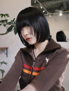 ピュー(Piu-) 【レイヤーボブ/中里千尋】ミニボブ/顔周り/ウルフボブ/ぷつっと