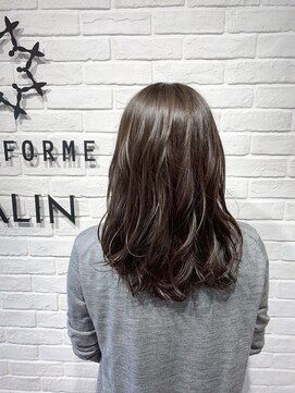 エールフォルム 藤枝店(YELLFORME) アッシュブラウンカラー