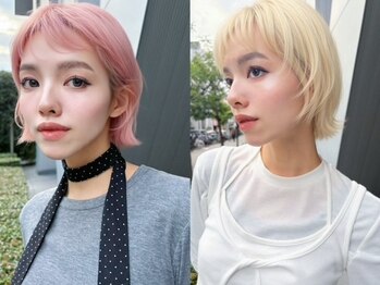 ホフ 大阪心斎橋店(F.O.F)の写真/【大阪/心斎橋/北堀江】話題のケアブリーチも豊富に取り揃え◎髪質に合わせてご提供します!