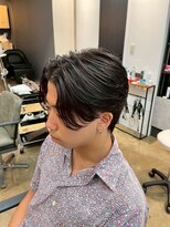 オゼル(OZEL) 【センターパートマッシュ】抜け感×色気を纏う上品メンズカット