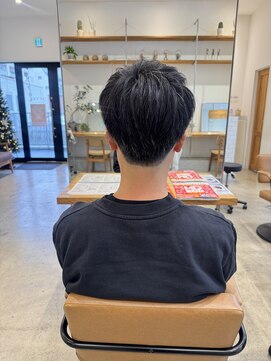 襟からトップまで清潔感 増しましヘア ＊ 綱島美容室